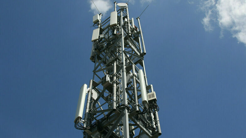 Ein ähnlicher Stahlgitter-Mast könnte in Seifhennersdorf für Mobilfunkanbieter wie Vodafone errichtet werden.