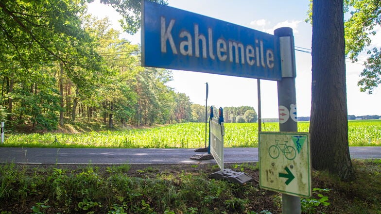 Ab Freitag soll die Absperrung auf der Staatsstraße in Kahlemeile wieder verschwunden sein.