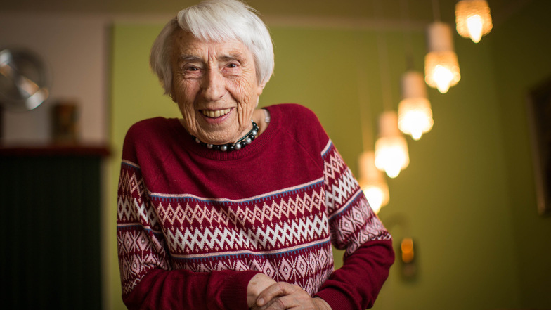 Mit Mitte 90 aktiv wie viele junge Leute nicht: Gerda Minkwitz kennt keine Langeweile.