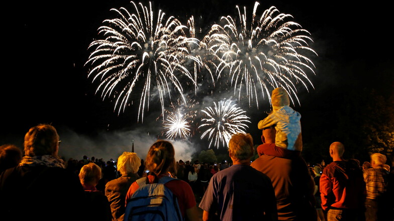 Kamenz startet 800-Jahre-Countdown mit Feuerwerk