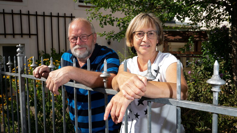 Vor 20 Jahren erlebten Michael und Patrizia Bär die Flutkatastrophe in Laubegast. Gut ein Jahr dauerte es, bis ihr Haus in der Fährstraße nach dem Hochwasser wieder hergerichtet war.