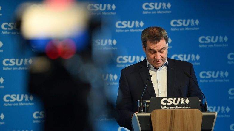 Der bayerische Ministerpräsident und CSU-Chef Markus Söder verzichtet auf die Kanzlerkandidatur.
