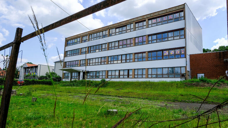 Die alte Moritzburger Mittelschule soll im nächsten Monat abgerissen werden.