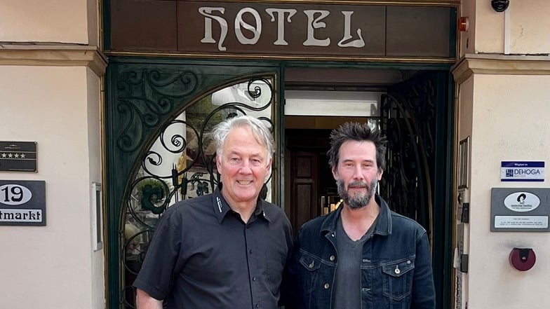 Hollywood-Star in Sachsen: Hotelbesitzer erzählt von Treffen mit Keanu Reeves