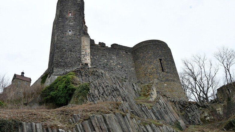 Die Burg Stolpen ist auf Basalt gebaut - oder doch nicht?