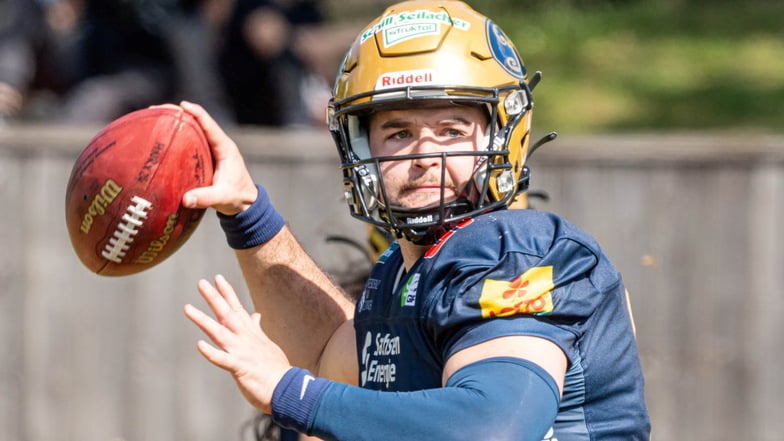 Brock Domann brachte seine Mitspieler in dieser Saison mit seinen Pässen meist gut ins Spiel. Nun erwies er den Dresden Monarchs einen Bärendienst.