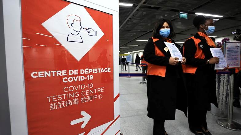 In Frankreich gibt es bereits eine Testpflicht für Einreisende aus China - jetzt zieht Deutschland nach.