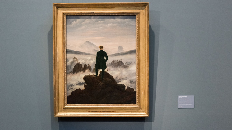 Das Gemälde „Der Wanderer über dem Nebelmeer“ von Caspar David Friedrich (1774 – 1840) hängt in der Kunsthalle in Hamburg. Zu seinem 250. Geburtstag widmet die Kunsthalle – wie viele Museen – dem Maler eine große Retrospektive.