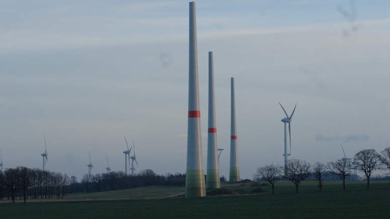 Zahl der Windräder in Sachsen zurückgegangen