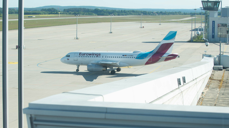 Ab kommendem Montag fliegt Eurowings wieder zwischen Dresden und Stuttgart.