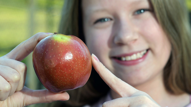 So wie Jamie aus Hartha freuen sich viele Kinder auch über frisches Obst und Gemüse. Dank eines EU-Programmes gibt es das sogar kostenlos in der Schule oder Kita.