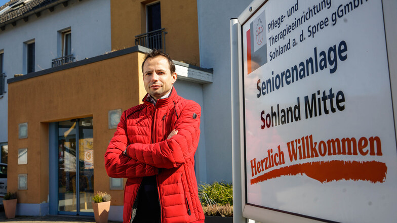 "Das ist eine ganz große Katastrophe", sagt Andreas Pahler, Geschäftsführer der Pflege- und Therapieeinrichtung Sohland/Spree, zur Schließung der Grenze nach Tschechien.
