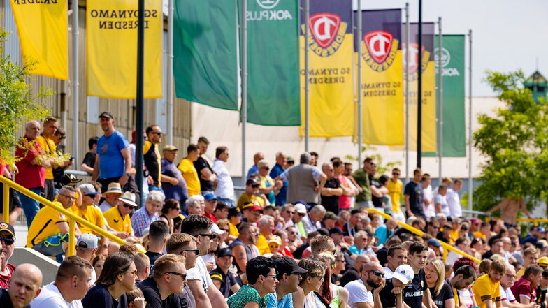 Am Dienstag wird Dynamo Dresden um 15 Uhr erstmals seit drei Wochen wieder vor Zuschauern trainieren.