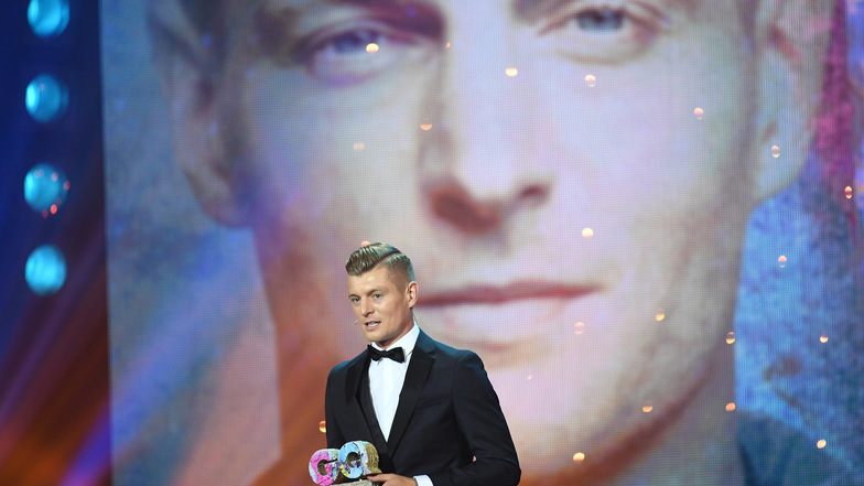Der Fußballer Toni Kroos wurde in der Kategorie Sports Icon geehrt. 