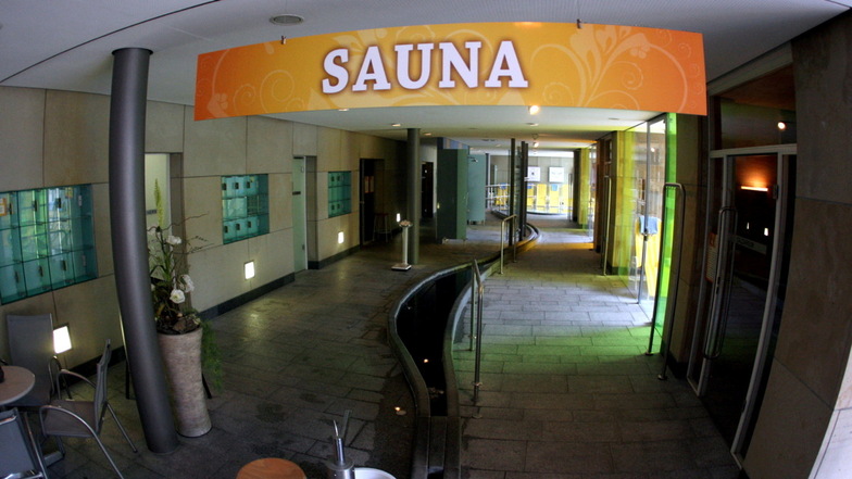 Sauna im Geibeltbad Pirna: Ab 18. Januar sind die Schwitzräume auch mittwochs geöffnet.