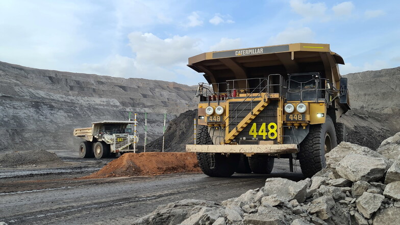 Auf diesem Foto der Firma Cerrejon sind Arbeiten im Kohlebergwerk zu sehen.