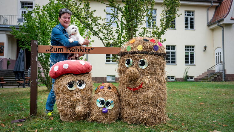 Die Pilze sind zurück. Darüber freut sich auch Ramona Lässig, die Leiterin der "Brücke" Wohnstätten.