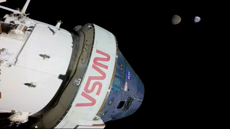 "Außergewöhnlicher Erfolg": Mondmission "Artemis 1" zurück erwartet