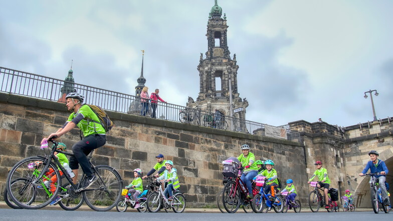 SZ-Fahrradfest: Diese Straße sind am Sonntag in Dresden und der Region gesperrt