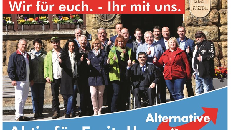 Sie wollen die Kommunalpolitik in Freital prägen.