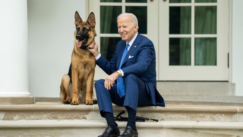 Bisse im Weißen Haus: Biden hat ein Hunde-Problem