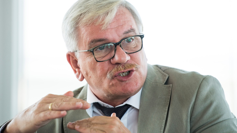 In den Jahren nach der Wiedervereinigung war mehr möglich, sagt Detlef Hamann. Er war seit 2003 Hauptgeschäftsführer der IHK Dresden.