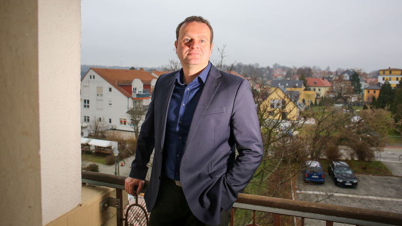 Großröhrsdorfs Bürgermeister Stefan Schneider (parteilos) setzt sich dafür ein, dass die Westlausitz einen Klimamanager bekommt. In seiner Stadt soll er angestellt sein.