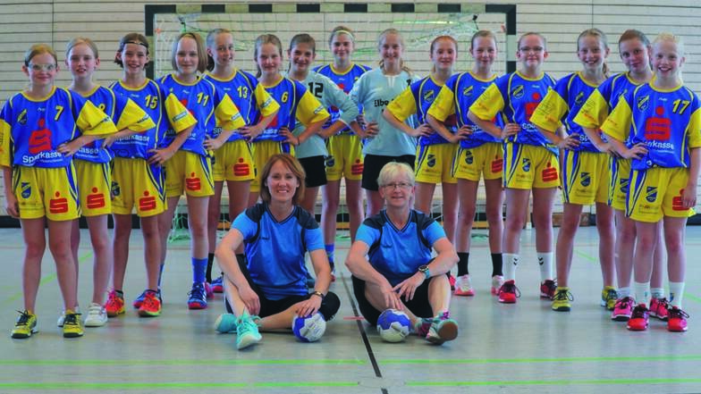 Handball-E-Juniorinnen-Team, SV Koweg Görlitz