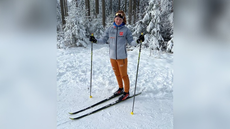 Nachwuchs-Skiläuferin Joana Tutte macht Hoffnung, dass es in einigen Jahren wieder eine Oberlausitzer Athletin geben könnte, mit der man bei Großereignissen mitfiebern kann.