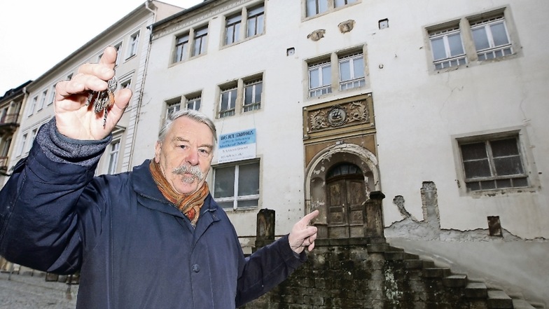 Fritz Reimann war Vorsitzender der Gesellschaft Historischer Neumarkt in Dresden und bemühte sich um die Sanierung des Kurländer Palais. Das „Alte Stadthaus“ in Bad Schandau ist das jüngste Projekt des 72-Jährigen.