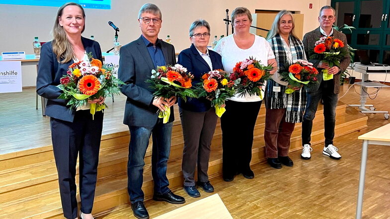 Der neue Lebenshilfe-Aufsichtsrat: Alies Domaschke, Ullrich Steglich, Sybille Roch, Manuela Neumeister, Anne Eckhardt und Ralf Thiele (v.l.).
