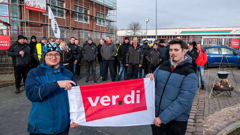 Warnstreik: Zwei Tage lang kein Busverkehr in Mittelsachsen
