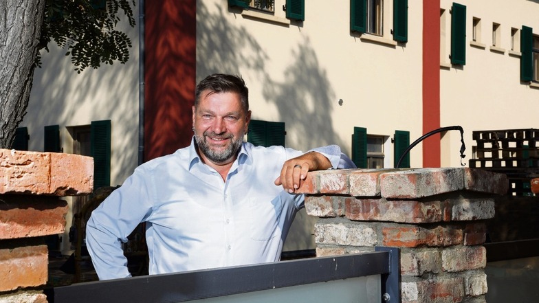 Enrico Barth bewirbt sich um das Bürgermeisteramt in Stauchitz. Der 48-Jährige tritt für die AfD an.