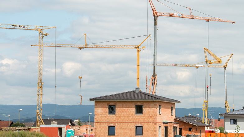 Baupreise in Sachsen deutlich höher als vor einem Jahr