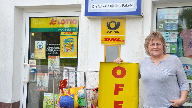 Der Laden von Ilona Richter hat bis Ende Juni täglich geöffnet.