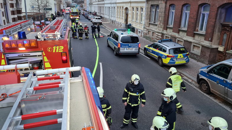 Eine Explosion erschütterte am 3. Januar ein Haus an der Schillerstraße.