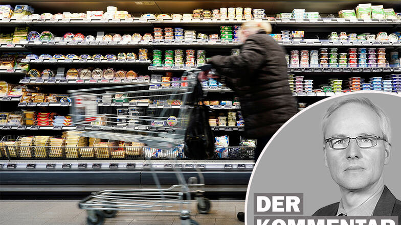 Die Inflation in Sachsen steigt auf fünf Prozent.