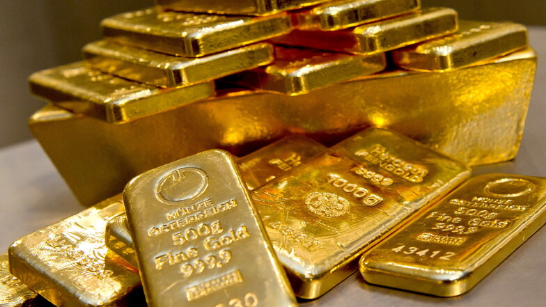 Für 14.000 Euro wollte ein Mann aus Schirgiswalde-Kirschau einen Goldbarren kaufen.