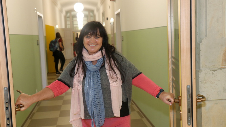 2017 zog die Burgteichschule dann doch in die sanierte Richard-von-Schlieben-Oberschule, Veronika Kushmann lud damals zu einem Tag der offenen Tür ein.