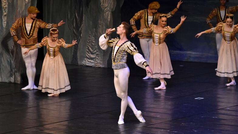 „Schwanensee“ vom Russischen Nationalballett wurde Ende 2018 sowohl über die Musiktheater- wie auch zugleich über die Theater-, Opern-und Ballett-Reihe in der Lausitzhalle angeboten.