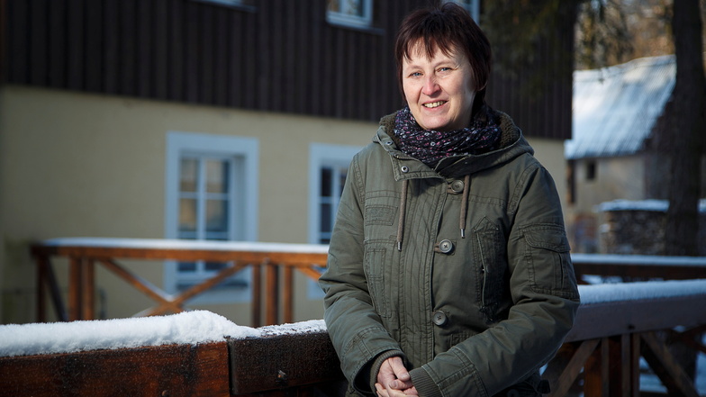 Winterwetter war auch 2016, als Andrea Weise zum ersten Mal als Bürgermeisterkandidatin von Vierkirchen antrat.