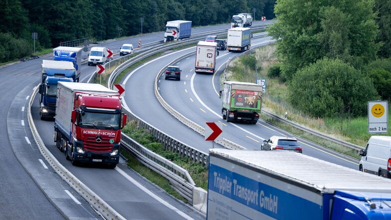 Autobahnauffahrt in Burkau nach Panne gesperrt