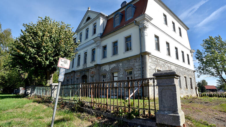 Das ehemalige Schloss in Leutersdorf.