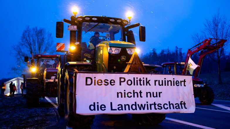 Wut an der A4: Das trieb die Bauern im Landkreis Bautzen auf die Straße