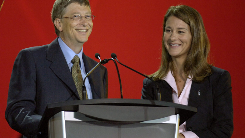 Bill und Melinda Gates.