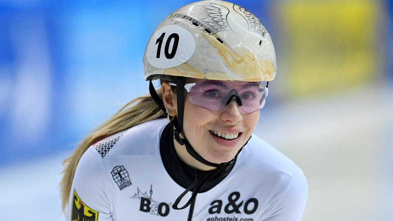 Die Dresdnerin Anna Seidel wurde in ihrer Heimatstadt am Sonntag Weltcup-Zweite.