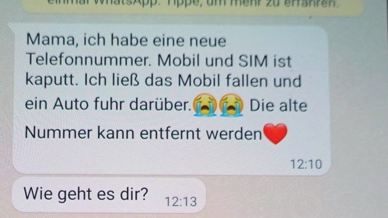 Enkeltrick per Whatsapp: Betrüger erbeuten sechsstelligen Betrag in Dresden
