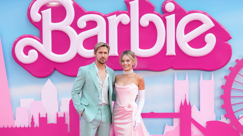 Ryan Gosling, Schauspieler aus Kanada, und Margot Robbie, Schauspielerin aus Australien, sind die Hauptdarsteller des Films "Barbie".