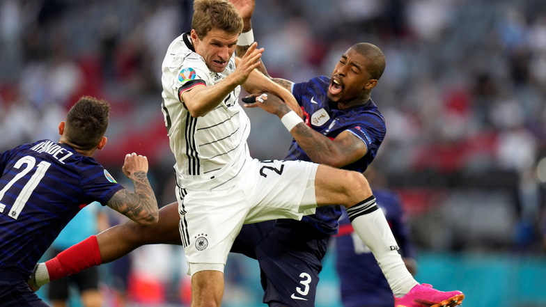Thomas Müller hatte gegen Frankreich einen schweren Stand. Seine Abschlussqualitäten braucht die deutsche Mannschaft gegen Portugal aber.