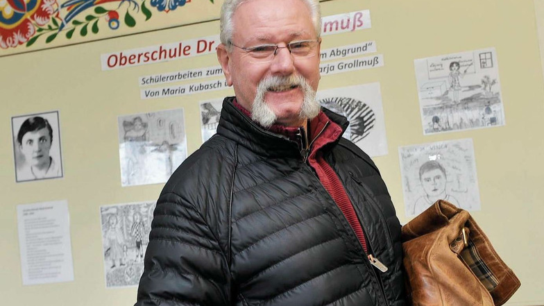 Der Umzug in das neue Schulzentrum in Schleife bedeutet für Wolfgang Goldstein auch privat eine Zäsur  er geht in den Ruhestand.